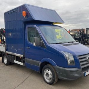 foto 5t Volkswagen Crafter + Hiab 013T