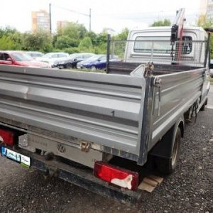 foto 3.5t VW tipper+crane Crafter 2.5D +HMF